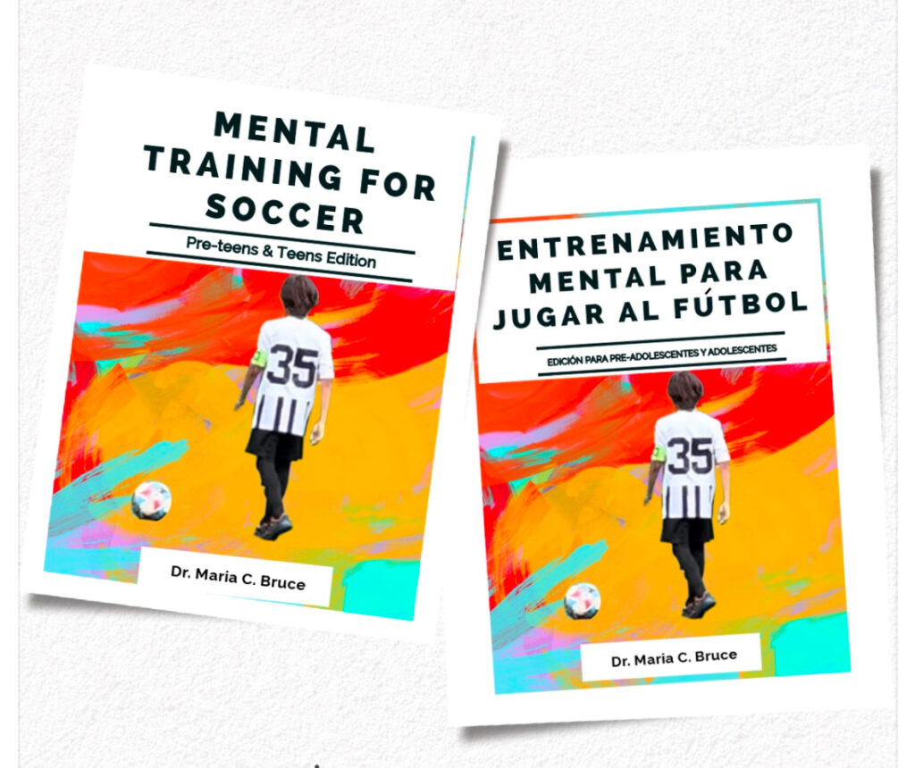 Mental training by Dr. Maria Bruce. Books. Sports Psychology. Arts